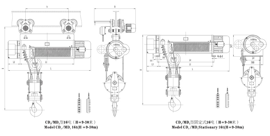 CD1、MD1電動葫蘆